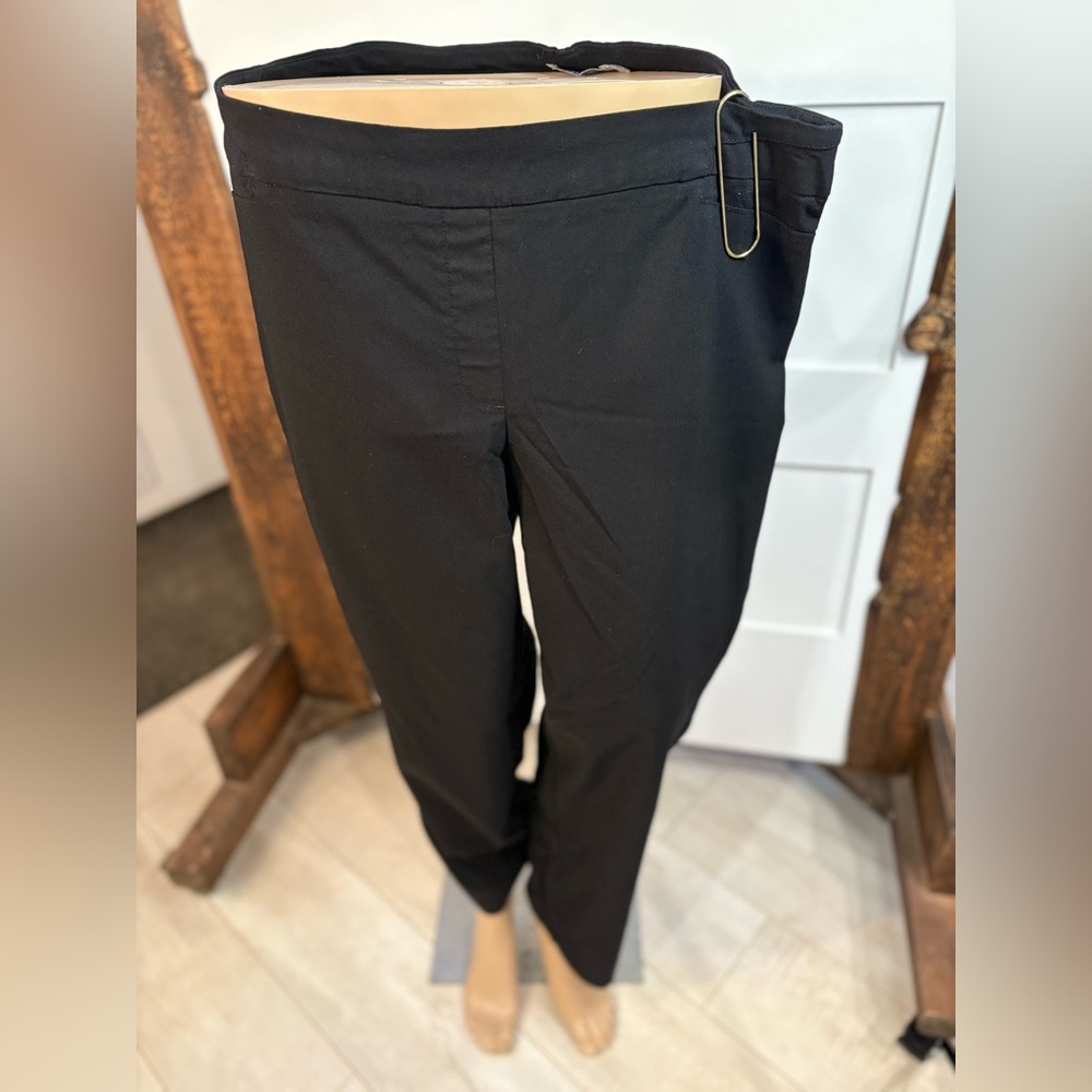 Dalia Women’s Black Dress Pants Size 16W Classic Fit Business Casual Trousers